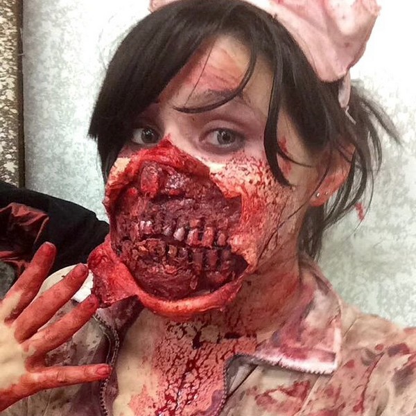 28 Horrifying Halloween Makeup Ideas That Look a Little Too Real